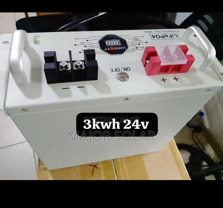 3kwh 24v Luxxwatt Lithium Battery