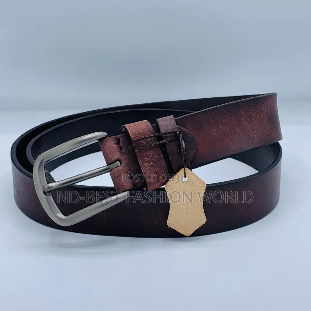 Brown Leather Belt