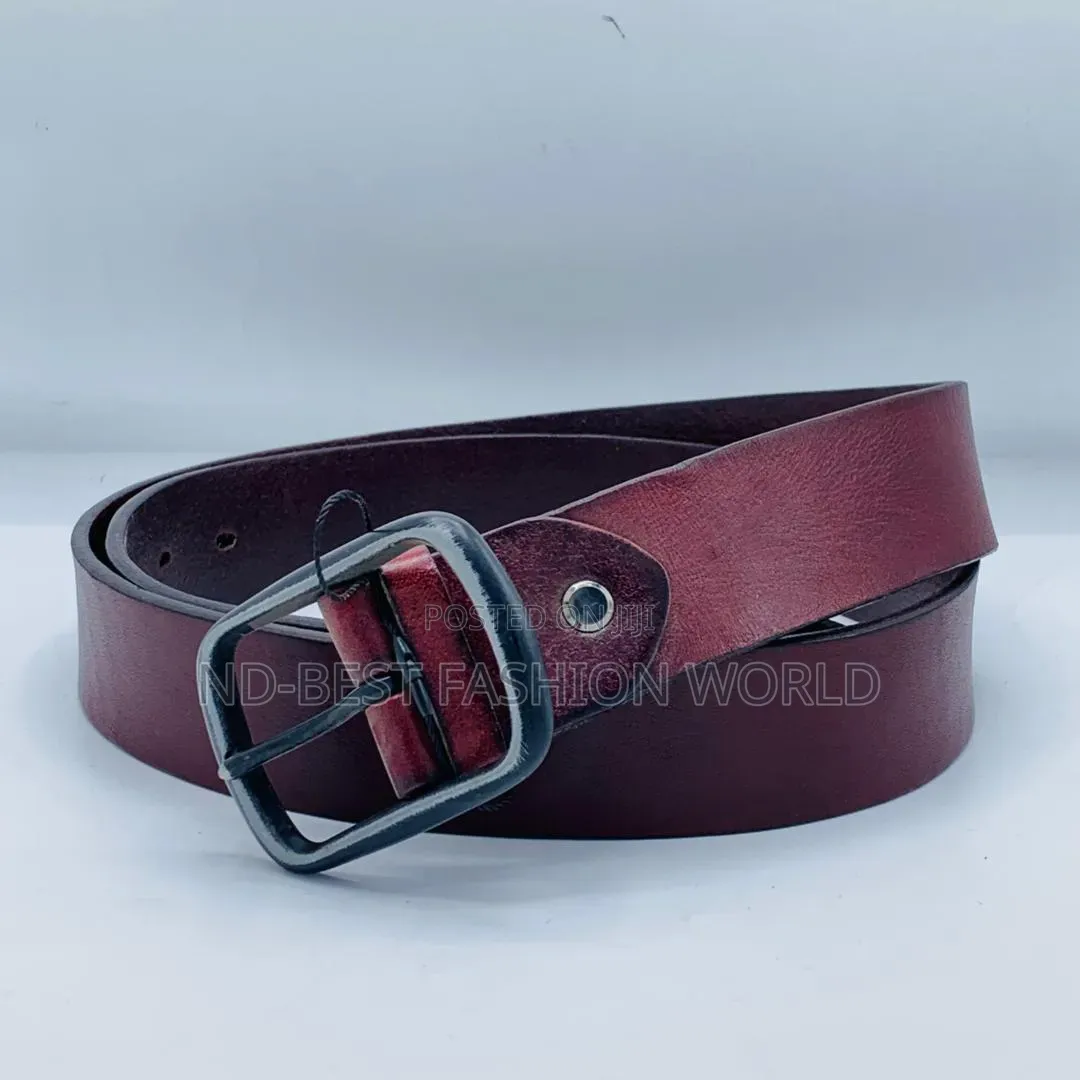 Brown Leather Belt