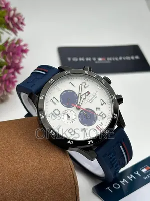 Tommy Hilfiger Rubber Strap Watch
