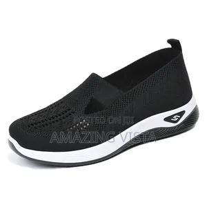 Women Lightweight Slip-on Walking Shoes Breathable Casual Sneakers