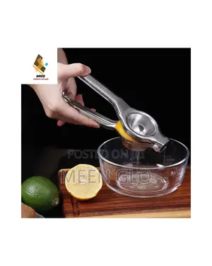 Stainless Steel Manual Lemon Squeezer.