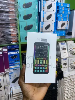 I9 Live Sound Card Voice Changer for Phone Pc Live Streaming RGB