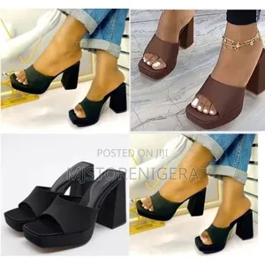 Platform Mule Slippers