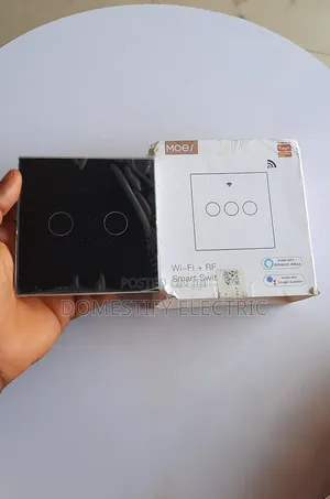 2- Gang Moes Wi-Fi +Rf Smart Switch