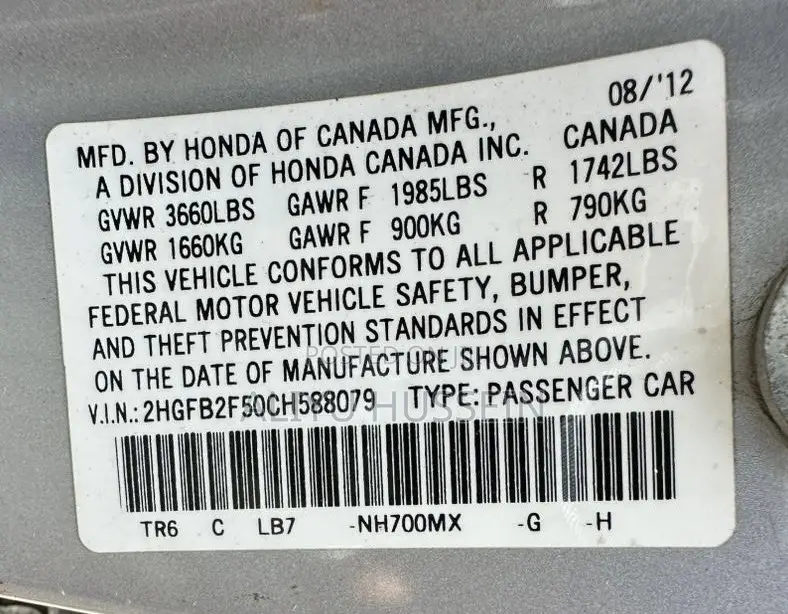 Honda Civic 2013 Silver
