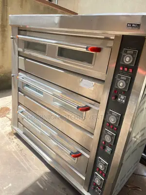 3 Deck 9 Trays Commercial Gas Deck Oven,