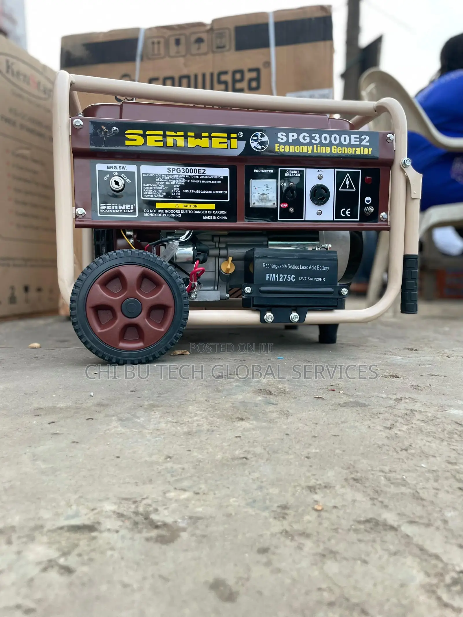 Senwei Generator Set Model SPG 3000