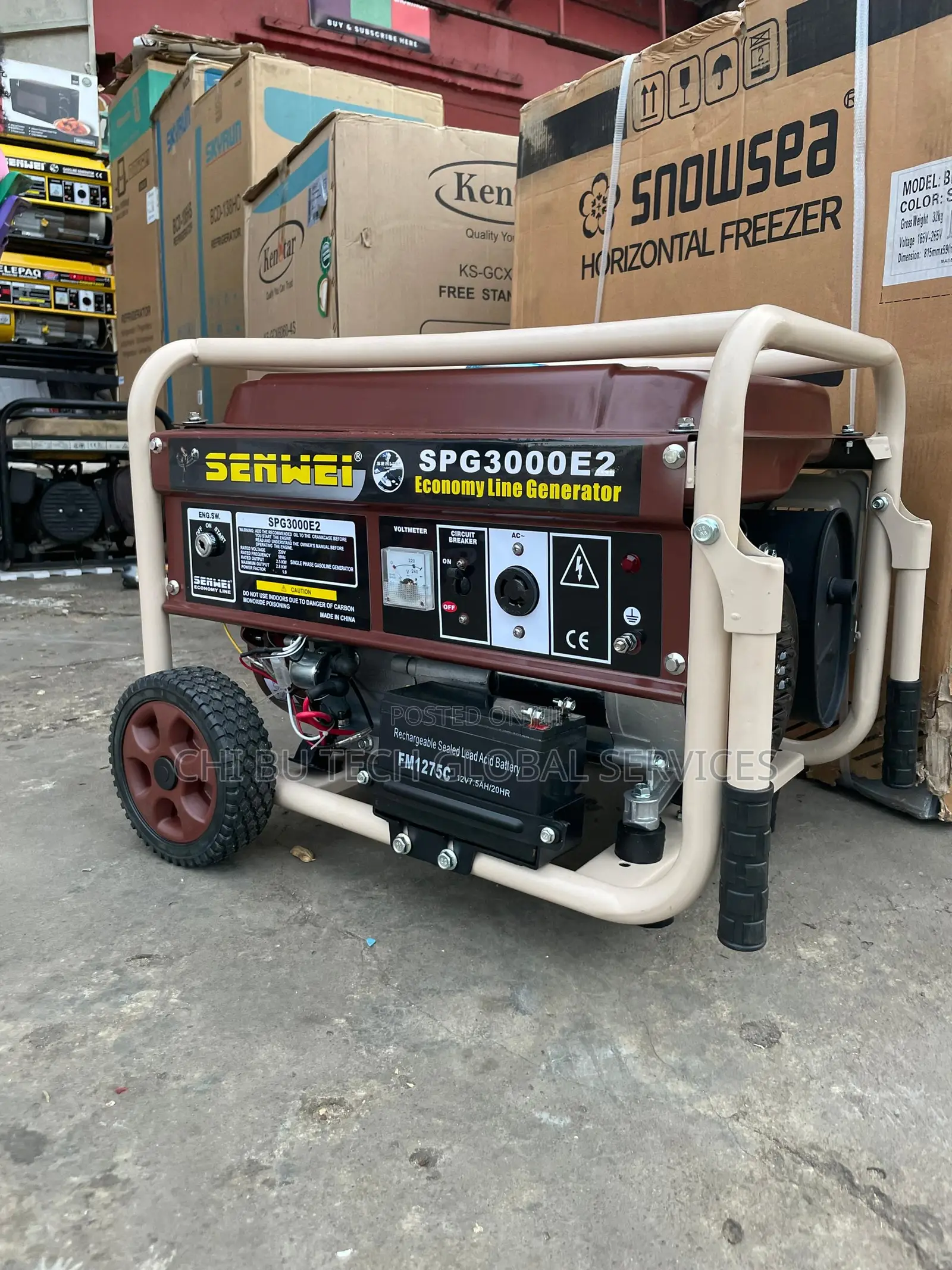 Senwei Generator Set Model SPG 3000