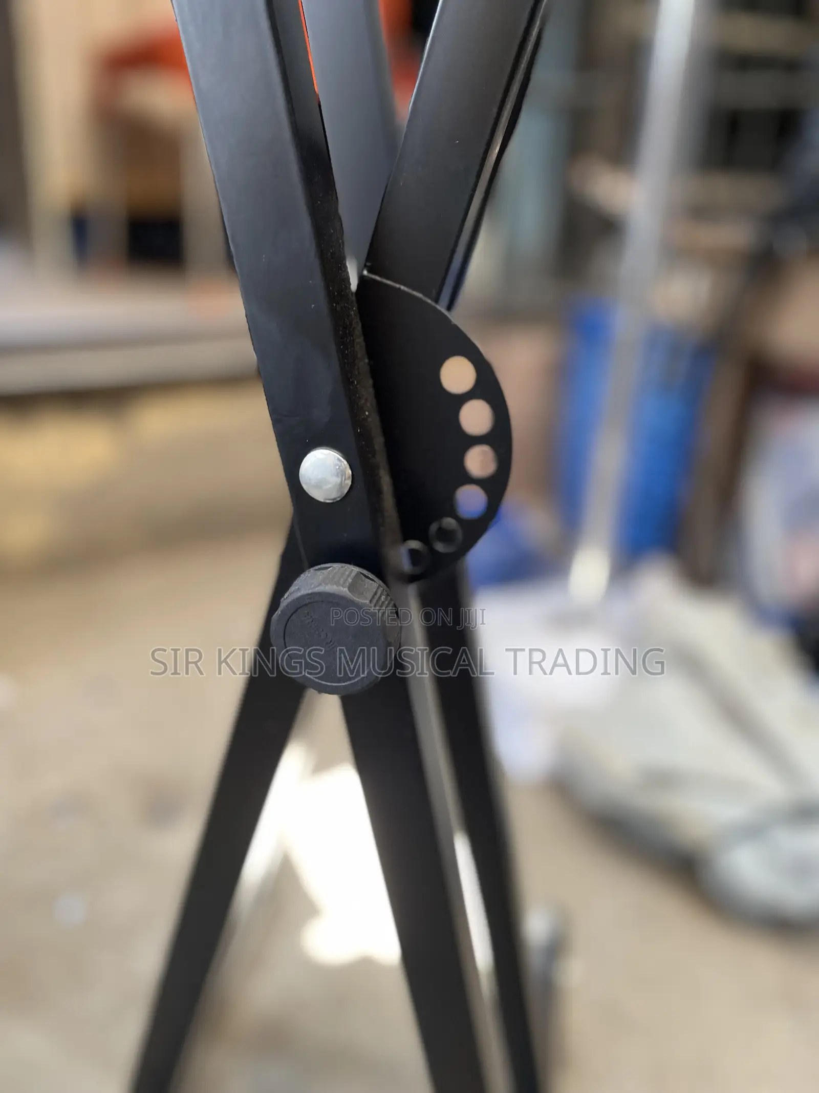 Double-Braced X-Style Foldable Keyboard Stand