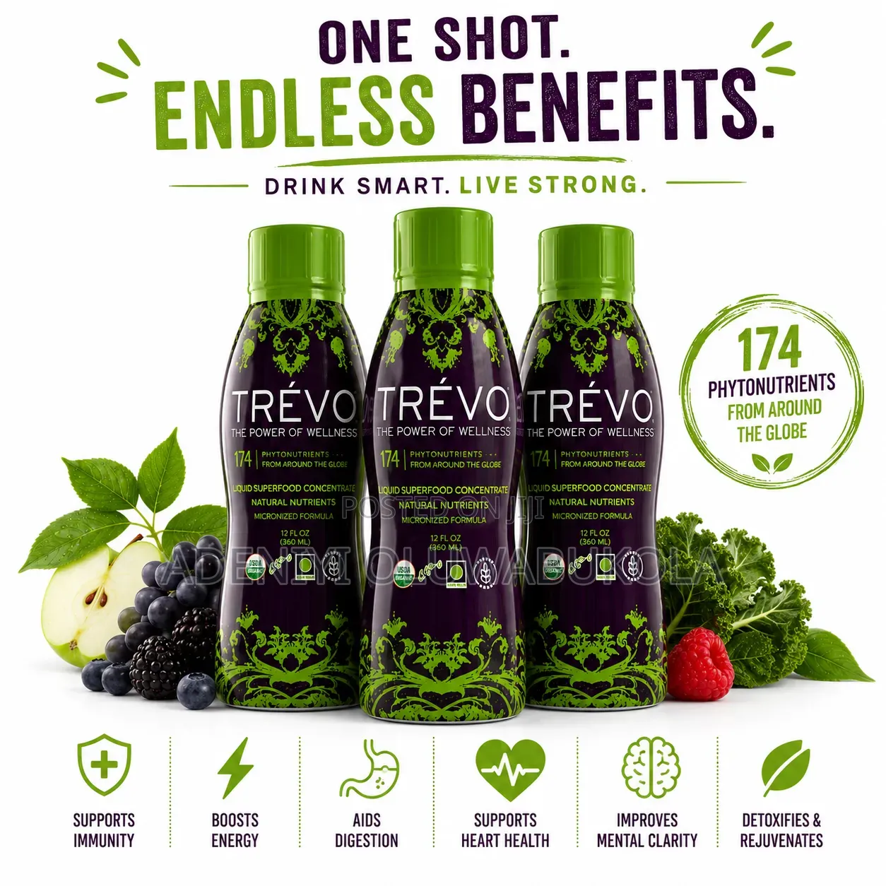 Trevo, the Ultimate Wellness Bottle