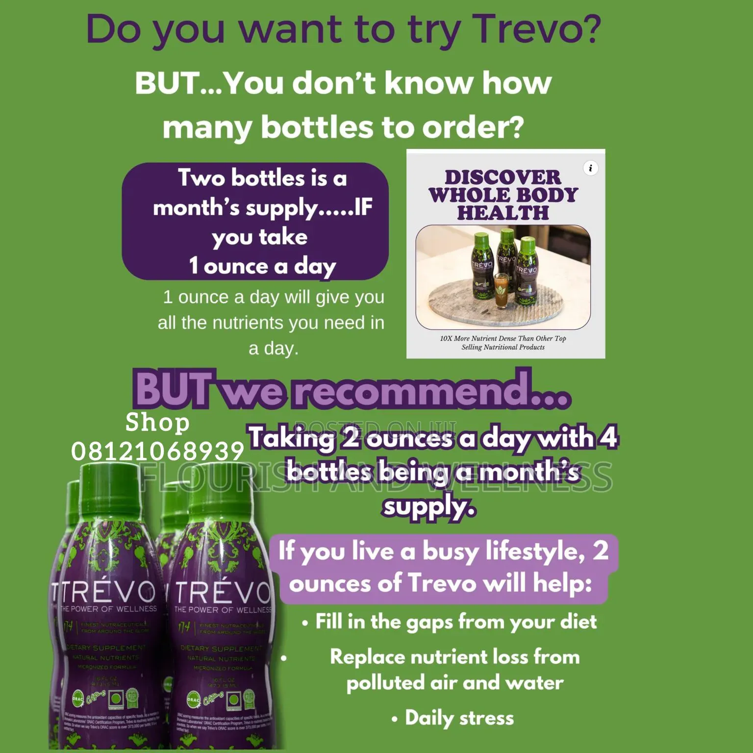 Trevo Natural Power Of Wholebody Wellness