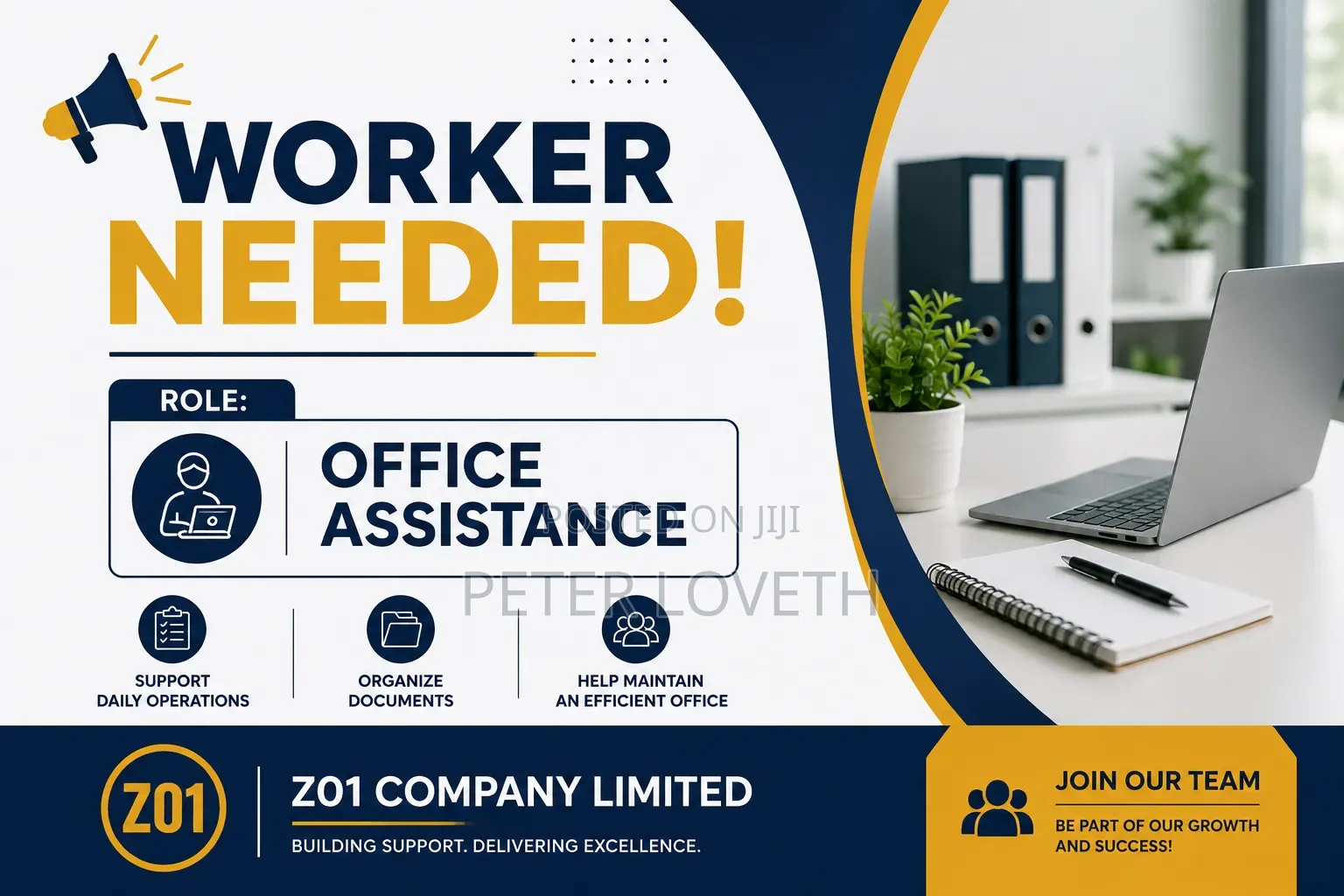 Secretary Needed