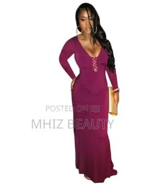 Maxi Dress in Wine