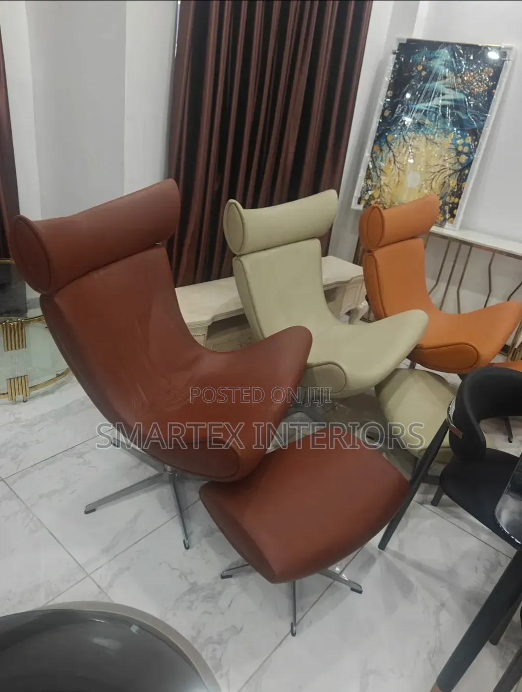 Imported Executive Leather Relaxing Chair