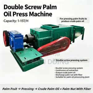 Stainless Steel Palm Oil Presser Expeller Machine to Extract Red Cpo