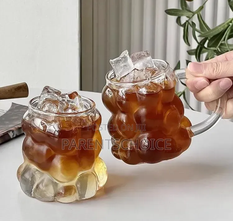 Grape Shape/ Spiral Wave Drinking Glasses -12oz