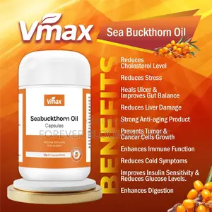 Vmax Seabucthorn Oil Capsules