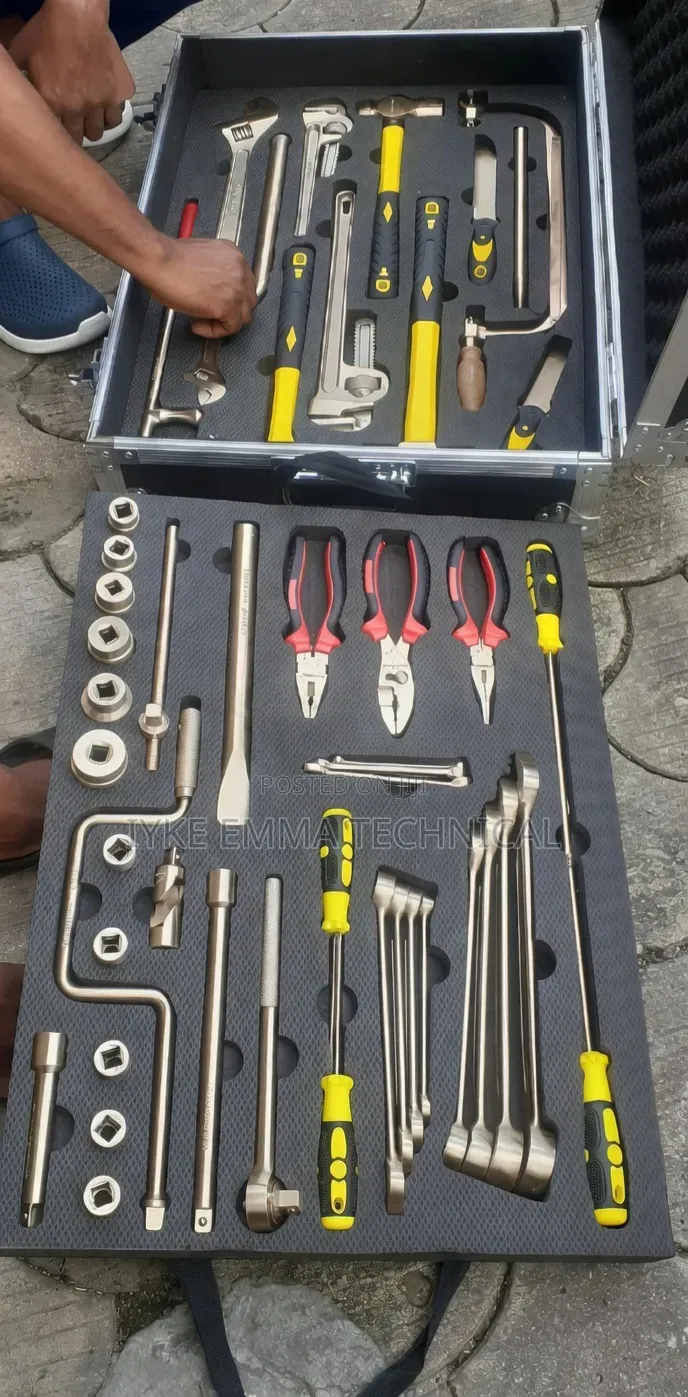 Brass / Non Spark Tool Box Set