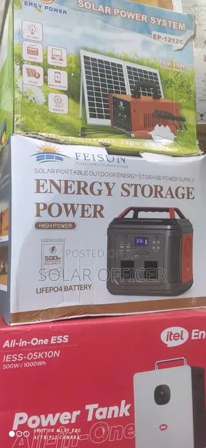 500w Solar Generator (Portable Energy Storage Power Station