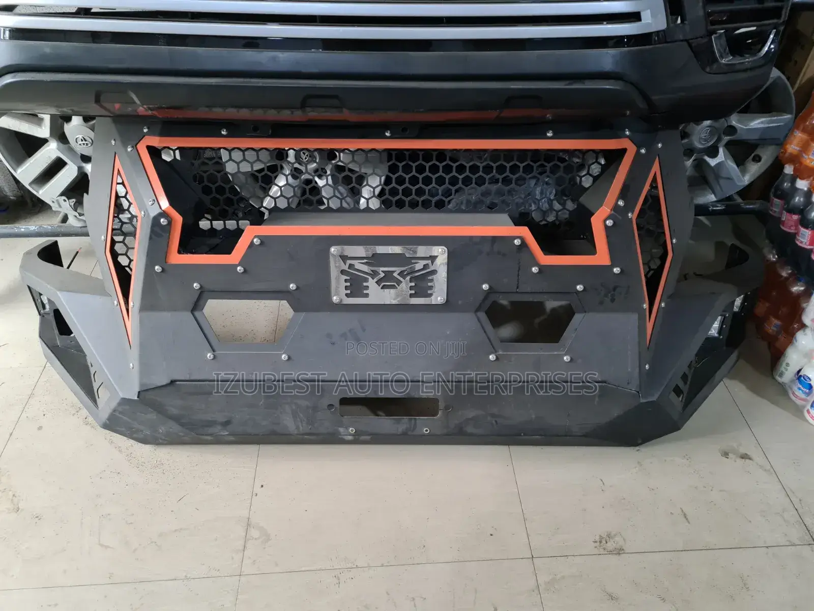 Front Iron Bumper Tundra