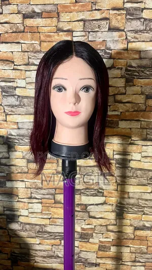 T1b/99j 2x6 Closure 12 Inches Straight Human Hair Wig