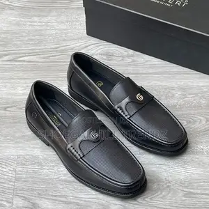 Men Shoes Gb Leather Loafers in 2 Designs