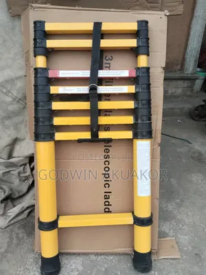 3 Miters Heavy Duty Telescopic Fibre Ladder