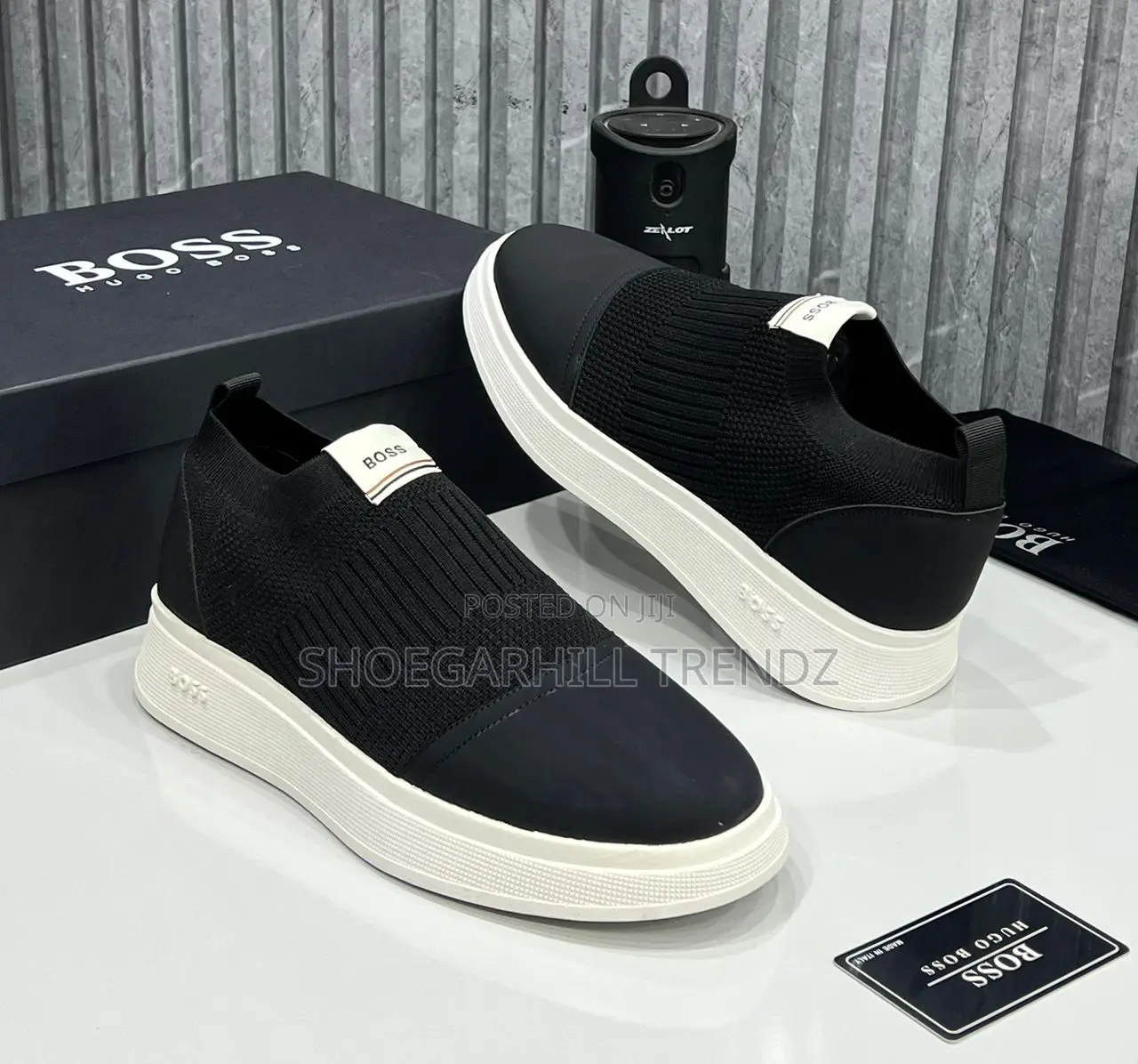 Boss Slipon Breathable Sneakers