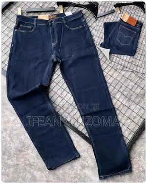 Classic Men Stock Jeans Trousers