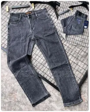 Classic Men Stock Jeans Trousers