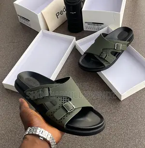 Men Shoes Pedro Palm Slippers