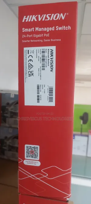 Hikvision 24port Poe Gigabit Network Switch