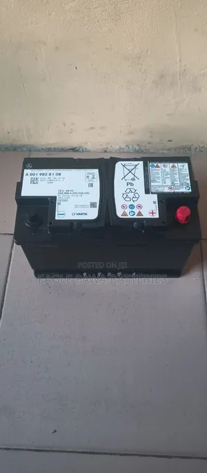 Agm 80ah 800cca