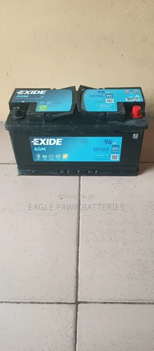 Exide Agm 80ah