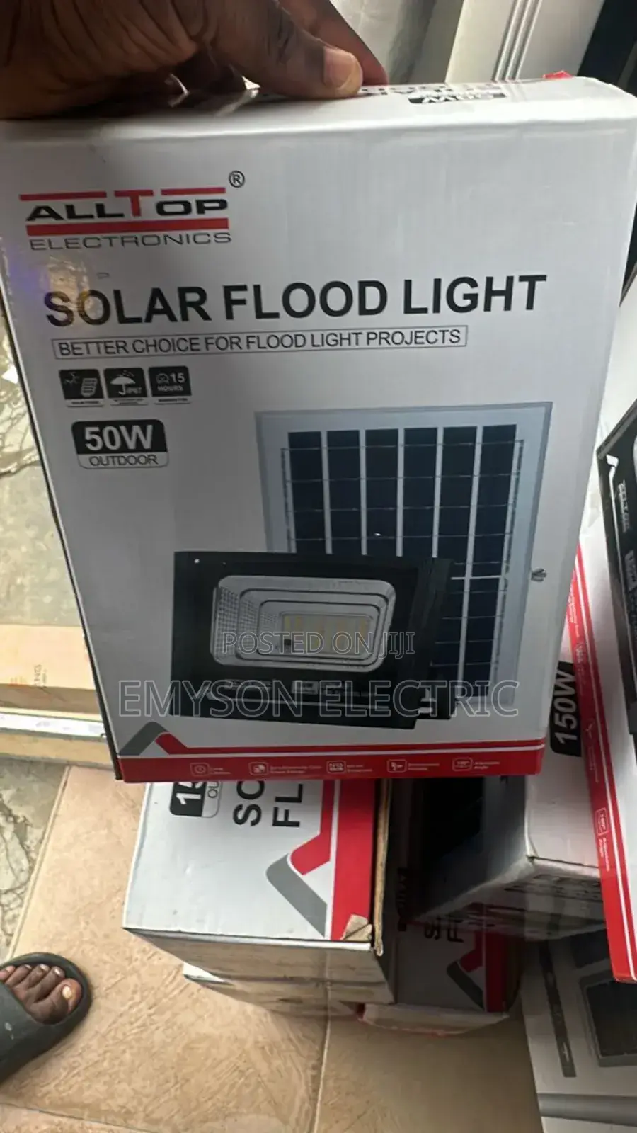 Solar Power Flood Lights