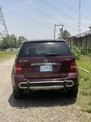 Mercedes-Benz M Class ML 350 4Matic 2007 Maroon