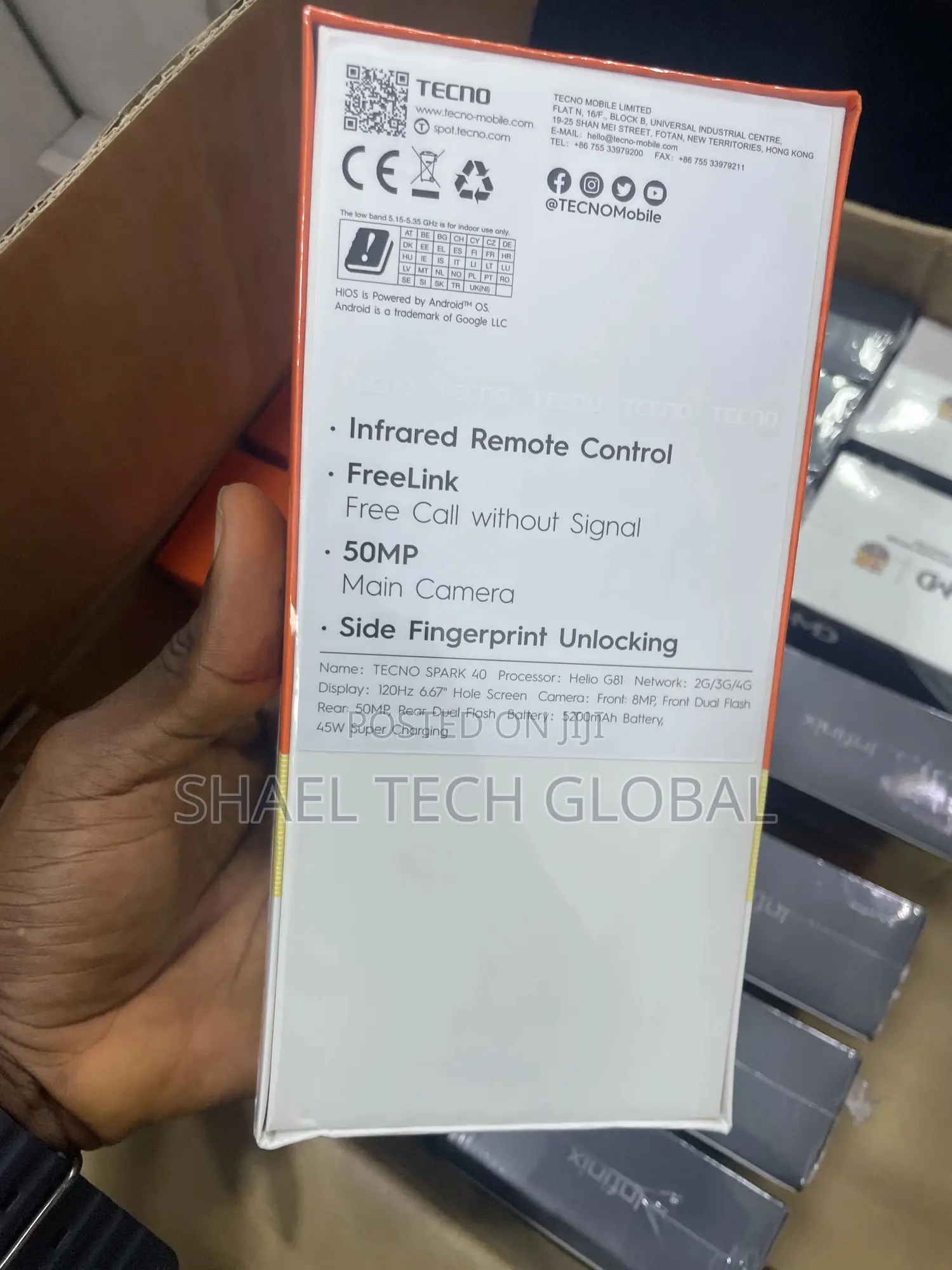New Tecno Spark 40 128 GB