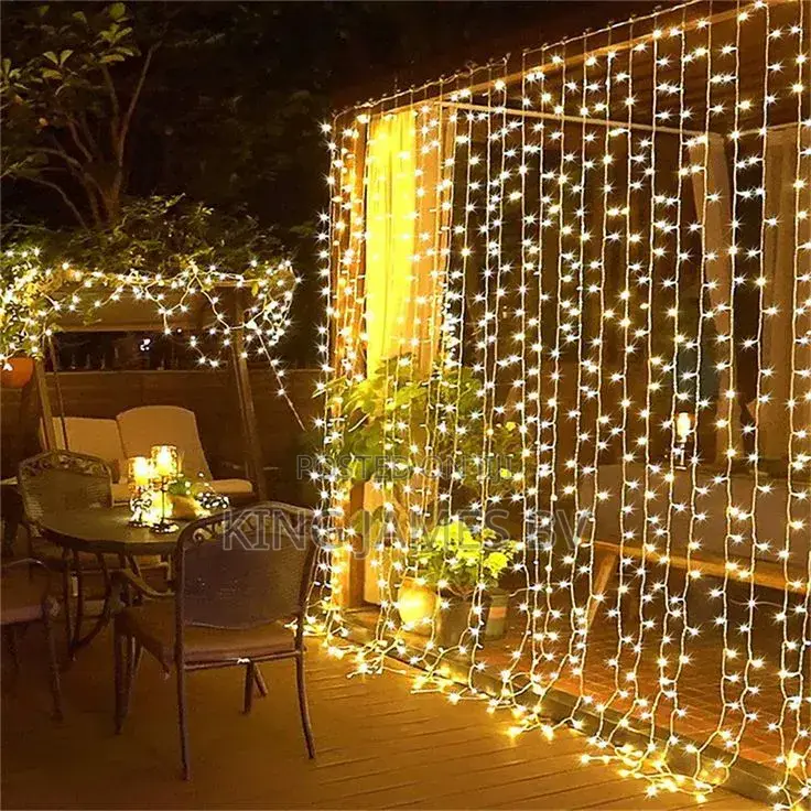 Waterfall Christmas String Lights