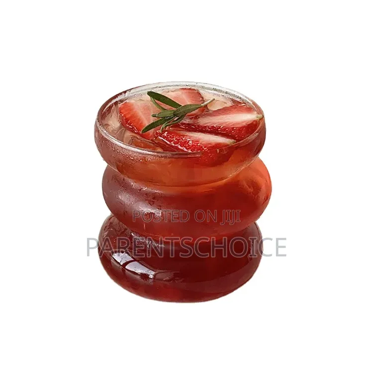 Grape Shape/ Spiral Wave Drinking Glasses -12oz