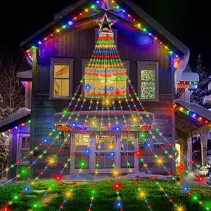 Triangle Waterfall Christmas Lights