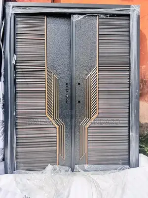 5ft German Copper Cast Security Entrance Door