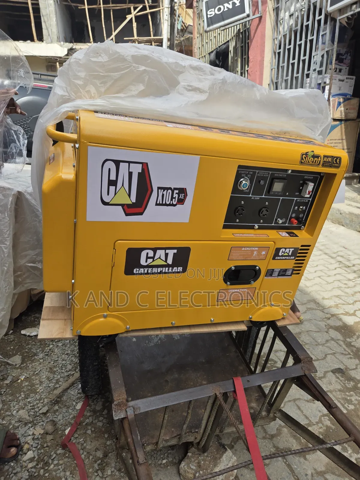 Powerful Cat 12kva Generator – Soundproof Efficient