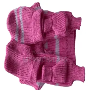 Quality Striped Baby Cardigan Set