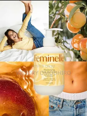 Feminelle Moisturizing Intimate Cleansing Cream With Hyaluronic Acid
