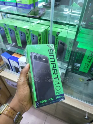 New Infinix Smart 10 Plus 128 GB Black