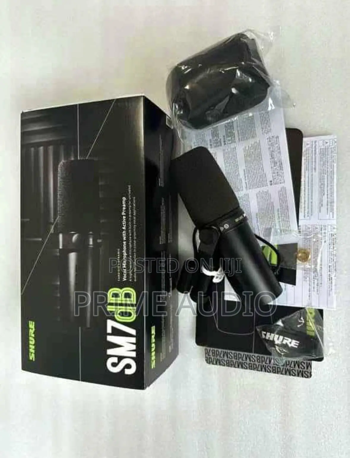 Shure Sm7db Vocal Legendary Studio Microphone
