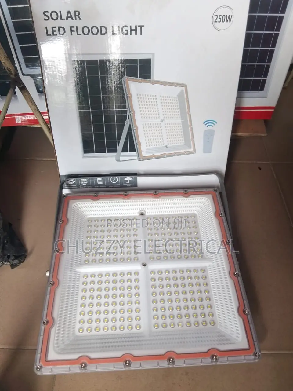 250watts Solar Led Flood Light