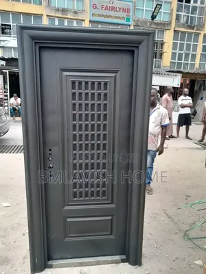 Original Steel Kitchen Door With Ventilation Net