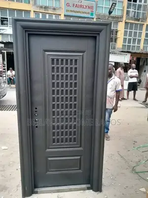 Original Steel Kitchen Door With Ventilation Net
